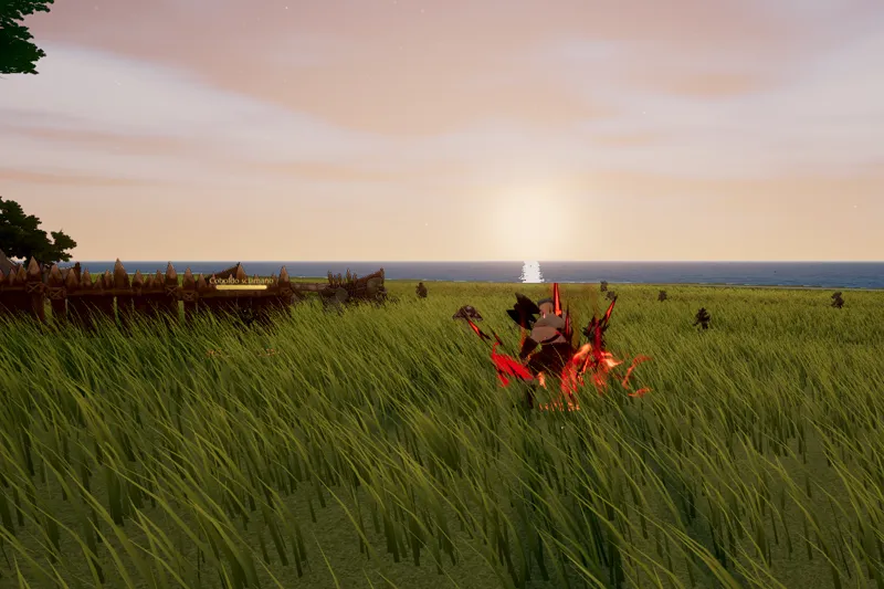 Kobolds at sunset